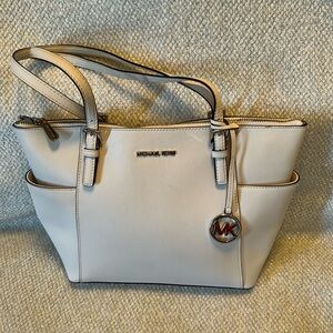 Michael Kors White Purse